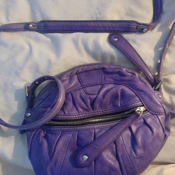 Oryany Royal Blue Leather purse - Picture 7 of 8